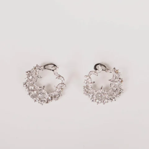 Silver Plated Earrings For Women